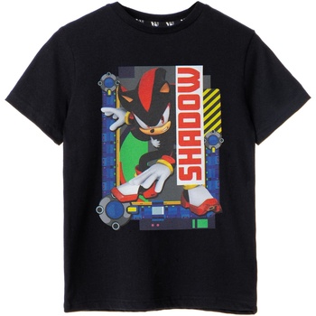 Vêtements Garçon T-shirts manches courtes Sonic The Hedgehog NS7768 Noir