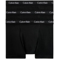 Sous-vêtements Homme Caleçons Calvin Klein Jeans Lot de 3 boxers  Ref 62427 XWB Noir Noir