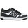 Chaussures Baskets mode New Balance 480 Cuir Textile White Black Blanc