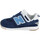 Chaussures Enfant Baskets mode New Balance 574 Velours Toile Enfant Navy Blue Bleu