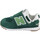 Chaussures Enfant Baskets mode New Balance 574 Velours Toile Enfant Green Vert