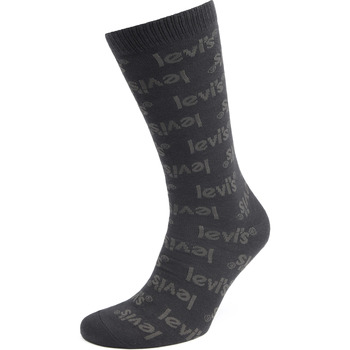 Levi's Boîte cadeau de 4 paires de chaussettes Noir Noir