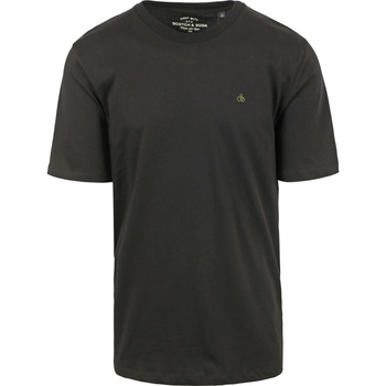 Vêtements Homme T-shirts manches courtes Scotch & Soda Scotch & Soda T-Shirt Jersey Noir Noir