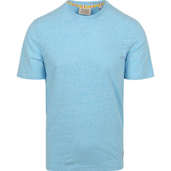Vêtements Homme T-shirts & Polos Scotch & Soda Scotch & Soda T-Shirt Melange Bleu Bleu