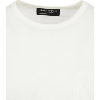 Marc O'Polo T-Shirt Slubs Off White Blanc