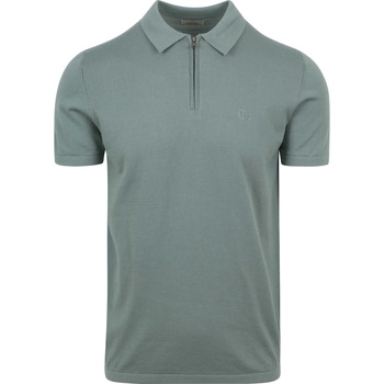 Vêtements Homme T-shirts & Polos Dstrezzed Polo Dorian Vert Bleu