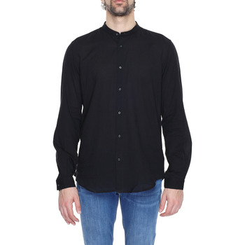 Vêtements Homme Chemises manches longues Antony Morato MMSL00724-FA400092 Noir