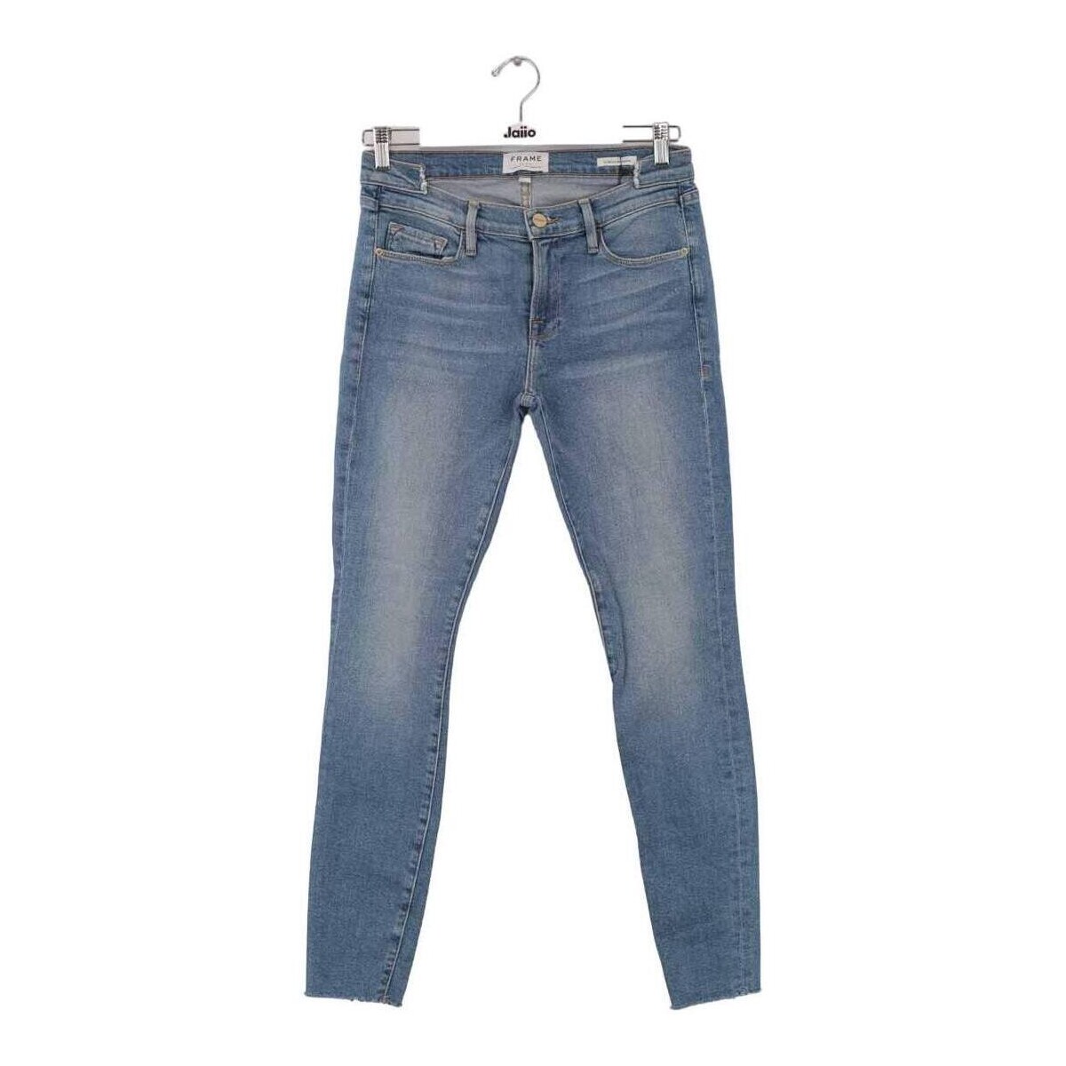 Vêtements Femme Jeans Frame Jean slim en coton Bleu