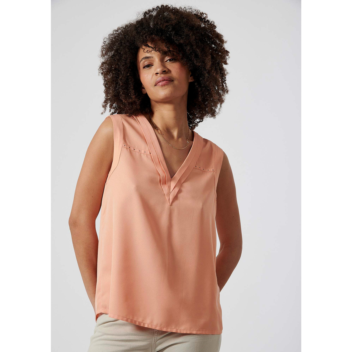 Vêtements Femme Chemises / Chemisiers Kaporal CELY Orange