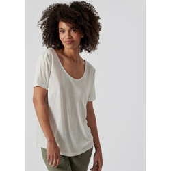 Vêtements short-sleeved T-shirts manches courtes Kaporal FILIP Beige