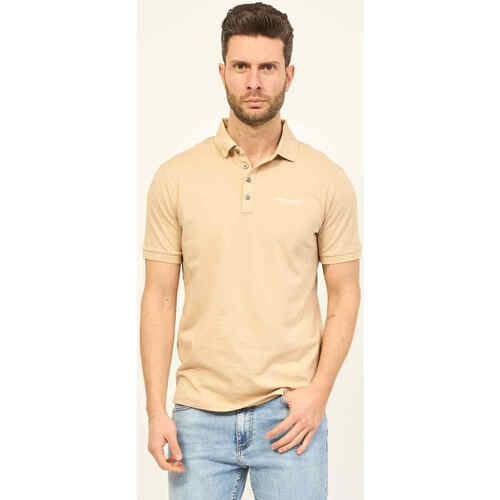 Vêtements Homme T-shirts & Polos EAX Polo  en jersey Milan/New York Beige