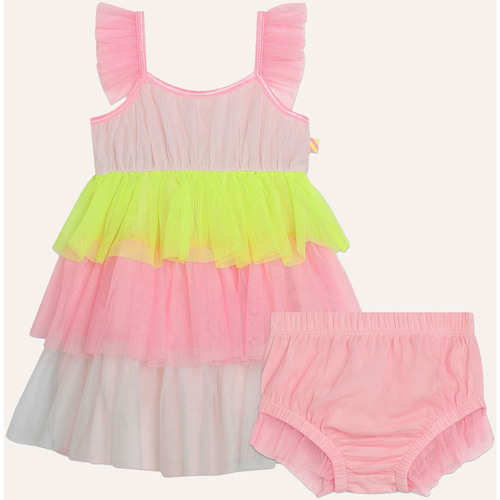 Vêtements Fille Robes Billieblush Ensemble robe  avec bloomer pour fille Multicolore