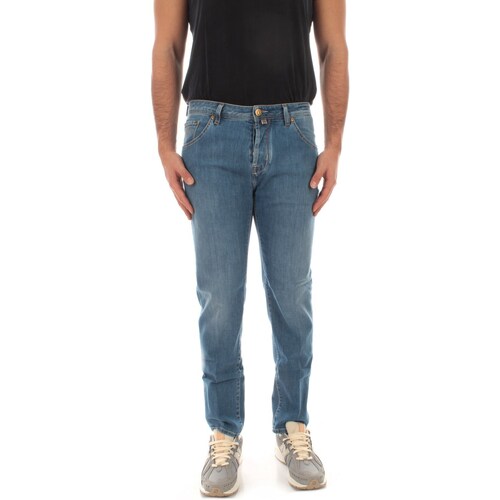 Vêtements Homme crop Jeans 3/4 & 7/8 Jacob Cohen UQE15 33 S2851 Bleu
