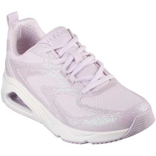 Chaussures Femme Baskets mode Skechers BASKETS  TRES-AIR UNO - GLIT-AIRY ROSE Rose