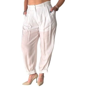 Vêtements Femme Pantalons EAX 3DYP39 YN9RZ Blanc