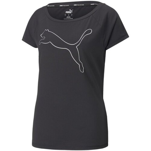 Vêtements Femme t-shirt proves it Puma  Noir