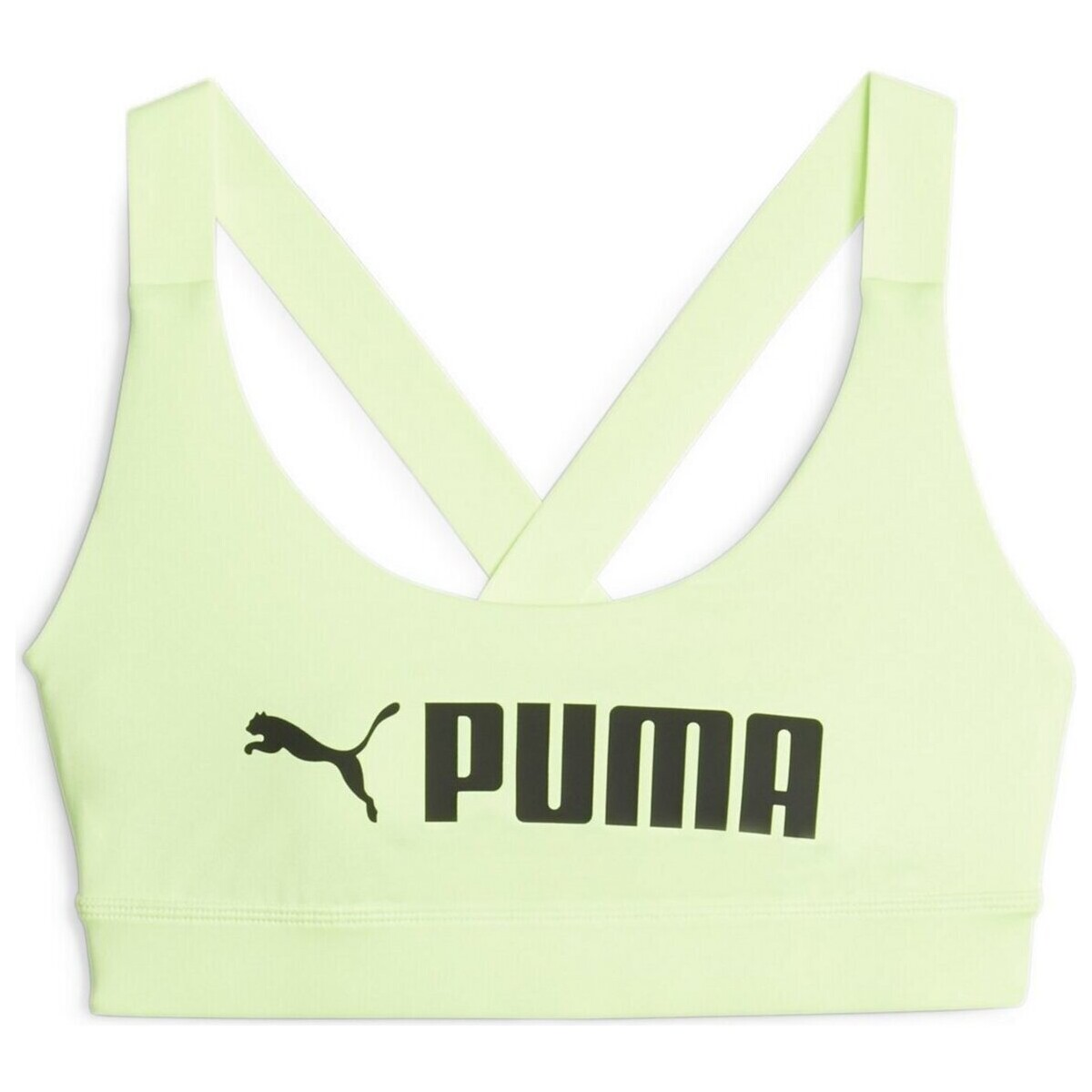 Vêtements Femme Brassières de sport Puma  Vert