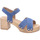 Chaussures Femme Sandales et Nu-pieds Softclox  Bleu