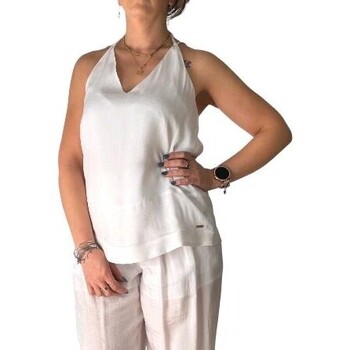 Vêtements Femme Tops / Blouses EAX 3DYH45 YN9RZ Blanc