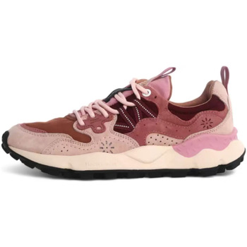 Chaussures Femme Baskets mode Flower Mountain Baskets  Yamano 3 roses Rose
