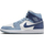 Chaussures Femme Baskets mode Nike Wmns Air Jordan 1 Mid Blanc