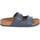Chaussures Homme Sandales et Nu-pieds Nobrand Sandale plate pour hommes Bleu