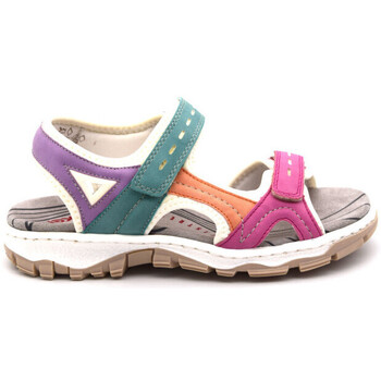 Chaussures Femme Sandales et Nu-pieds Rieker 68866-92 Multicolore