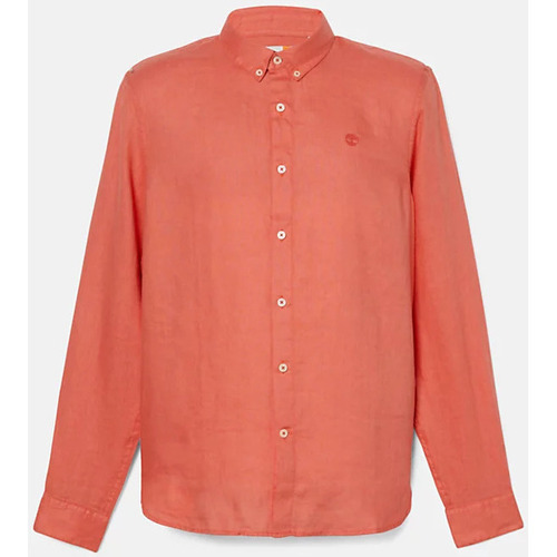 Vêtements Homme Chemises manches longues Timberland TB0A2DC3EI4 Orange