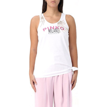 Vêtements Femme Débardeurs / T-shirts sans manche Pinko 103131A1LV Blanc