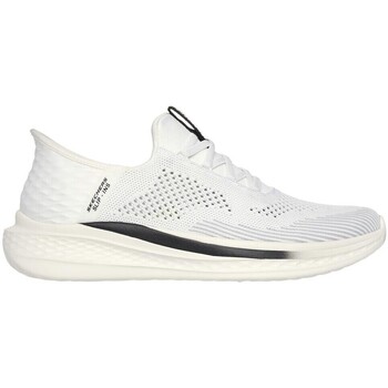 Chaussures Homme Baskets mode Skechers Orvan-quinter BASKETS  SLIP-INS SLADE - QUINTO BLANC Blanc