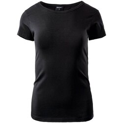 Vêtements Femme T-shirts manches longues Hi-Tec Lady Puro Noir