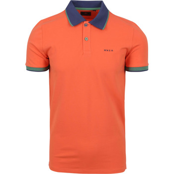t-shirt new zealand auckland  polo nza kinloch orange 