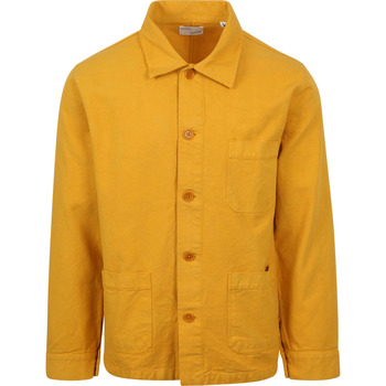 sweat-shirt colorful standard  surchemise jaune ochre 