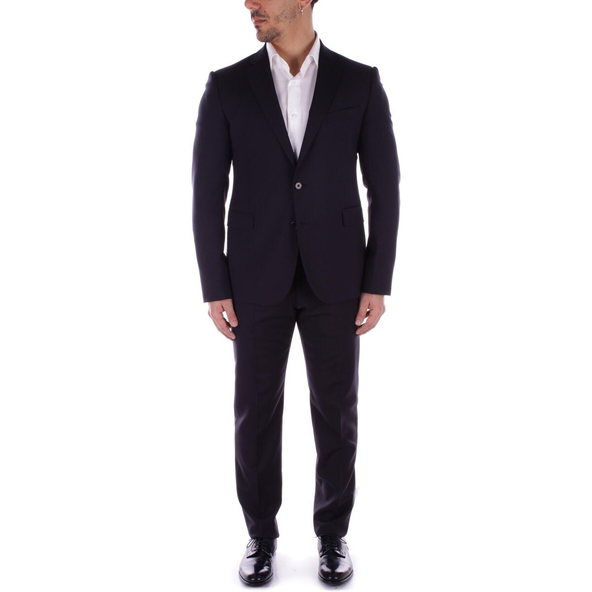 Vêtements Homme Pantalons 5 poches Emporio Armani black E31VMM 01504 Bleu