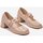 Chaussures Femme Escarpins Vera Collection Escarpin avec double brides bout carré, Beige Beige