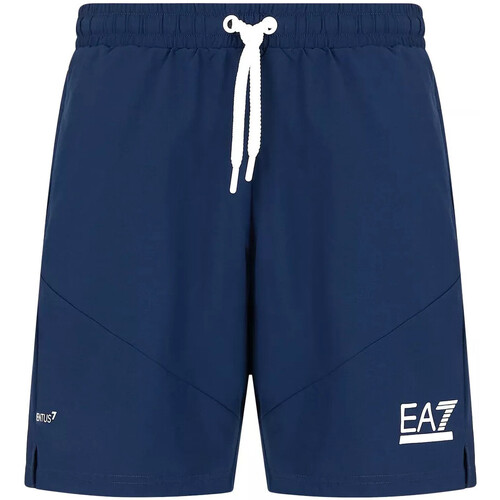 Vêtements Homme Shorts / Bermudas Ea7 Emporio ARMANI 1a304 Short Bleu