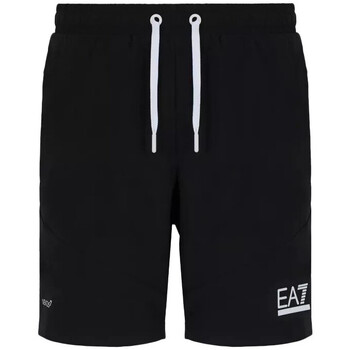 Vêtements Enfant Shorts / Bermudas Ea7 Emporio Armani crepe Short Noir