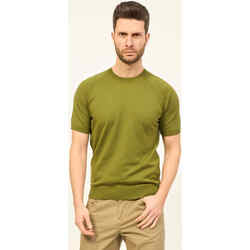 Vêtements Homme Pulls Gran Sasso T-shirt à col rond  en coton côtelé Vert