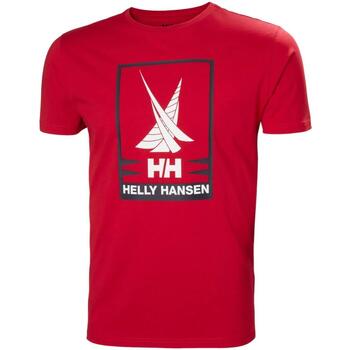 Vêtements Homme T-shirts manches courtes Helly Hansen  Rouge