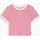Vêtements Femme T-shirts & Polos Levi's A3523 0065 - GRAPHIC RINGER MINI-TAMELESS ROSE Rose