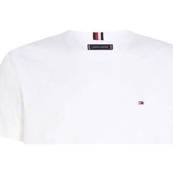 Vêtements Homme T-shirts & Polos Tommy Hilfiger MW0MW33573 SLUB-YBR WHITE Blanc