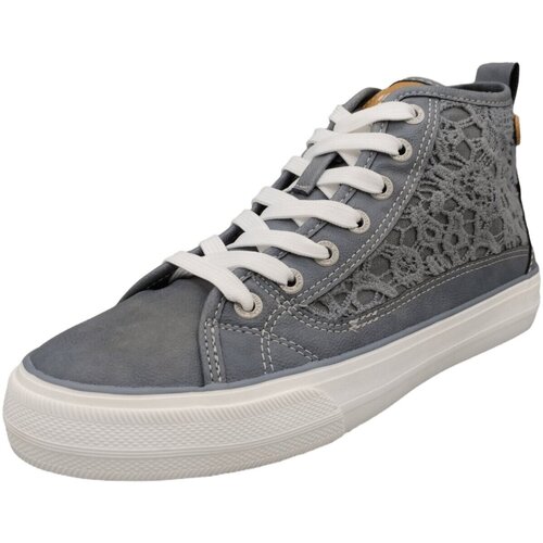 Chaussures Femme Baskets montantes Mustang  Gris