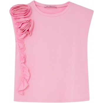 Vêtements Fille T-shirts manches courtes Miss Blumarine IA4080J5003 Rose