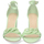 Chaussures Femme Sandales et Nu-pieds Nobrand Sandale à talon avec boucle Vert