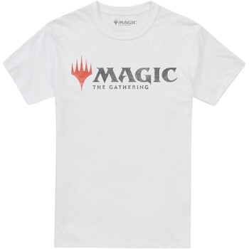 Vêtements Homme T-shirts manches longues Magic The Gathering TV3027 Blanc