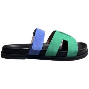 sandales bibi lou  525z44 verde blu 