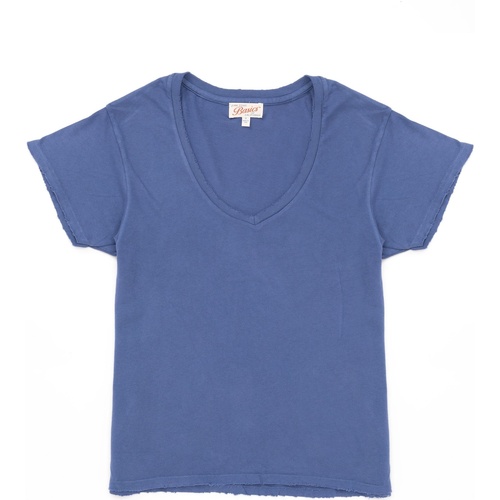 Vêtements Femme T-shirts manches longues Junk Food  Bleu