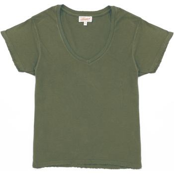 Vêtements Femme T-shirts manches longues Junk Food  Vert