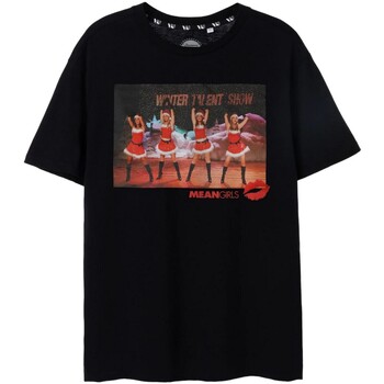Vêtements Femme T-shirts manches courtes Mean Girls Jingle Bell Rock Noir