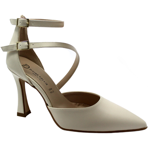 Chaussures Femme Escarpins Divine Follie DIV-E24-52-194-BU Blanc